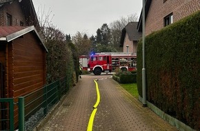 Feuerwehr Schermbeck: FW-Schermbeck: Alarmierung Gasaustritt