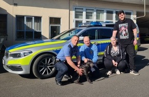 Polizeipräsidium Osthessen: POL-OH: Tierische Freunde nach Verkehrsunfall