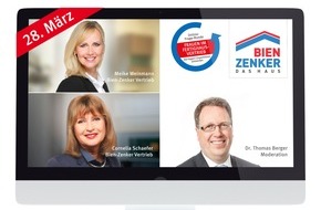 Bien-Zenker GmbH: Bien-Zenker Initiative für mehr Frauen im Fertighaus-Vertrieb / Online-Frage-Runde für Interessentinnen will Mut zur Selbstständigkeit machen