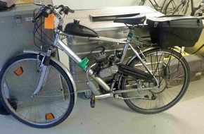 Polizeipräsidium Konstanz: POL-KN: Zum Motorfahrzeug umgebautes Fahrrad