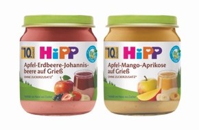 HiPP GmbH & Co. Vertriebs KG: HiPP Baby Dessert-Neuheiten