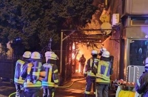 Feuerwehr und Rettungsdienst Bonn: FW-BN: Schneller Einsatz der Feuerwehr verhindert weiteren Schaden