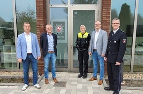 Polizeiinspektion Cloppenburg/Vechta: POL-CLP: Einzelmeldung: Bakum - Polizeihauptkommissar Jan-Dirk Meiners bezieht neue Polizeistation in Bakum