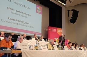 &Ouml;DP &Ouml;kologisch-Demokratische Partei (Bundesverband): &Ouml;DP l&auml;dt zum Bundesparteitag ein