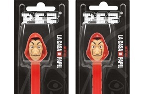 PEZ International GmbH: PEZ International GmbH: Dispenser with Dali Mask – Money Heist Hype Reaches PEZ