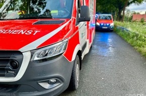 Freiwillige Feuerwehr Hünxe: FW Hünxe: Amtshilfe für den Rettungsdienst