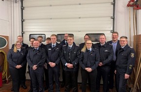 Freiwillige Feuerwehr Gemeinde Schiffdorf: FFW Schiffdorf: Wehdeler Brandsch&uuml;tzer w&auml;hlen neuen Ortsbrandmeister