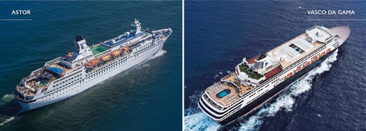 TransOcean Kreuzfahrten: MS VASCO DA GAMA und MS ASTOR entdecken - TransOcean Kreuzfahrten lädt zu Schiffsbesichtigungen