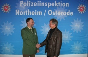 Polizeiinspektion Northeim: POL-NOM: Sicherheitsberater Heinz-Peter Weber geht in den Ruhestand