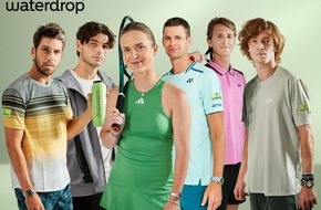 Waterdrop Microdrink GmbH: waterdrop® verkündet weltbekannte Tennisstars als neue Investor:innen