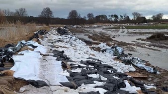 Feuerwehr Flotwedel: FW Flotwedel: 16. Lagemeldung zur Hochwasserlage in der Samtgemeinde Flotwedel