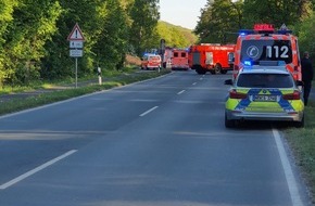 Feuerwehr Bottrop: FW-BOT: Schwerer Motorradunfall in Bottrop mit 3 Schwerstverletzten