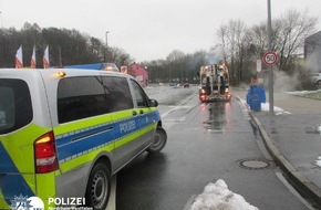 Kreispolizeibehörde Märkischer Kreis: POL-MK: Kontrolle sorgt für größeren Einsatz auf der Baarstraße