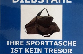 Polizeiinspektion Hameln-Pyrmont/Holzminden: POL-HM: Präventionshinweis: Diebstähle in Sporthallen und an Sportstätten