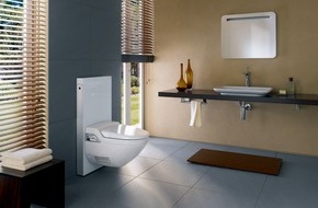 Geberit Vertriebs AG: Neuheiten 2011: Geberit Monolith / Die elegante Alternative zu Aufputz-Spülkasten