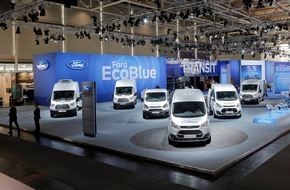 Ford-Werke GmbH: Ford setzt die Nutzfahrzeug-Erfolgsgeschichte im Geschäftsjahr 2017 fort