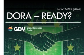 GDV Dienstleistungs-GmbH: Innovative Plattformlösung für das IKT-Risikomanagement: GDV Dienstleistungs-GmbH startet Drittdienstleisterportal zur Unterstützung der DORA-Umsetzung