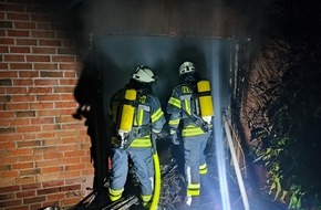 Freiwillige Feuerwehr Bedburg-Hau: FW-KLE: Zwei Verletzte nach Wohnungsbrand