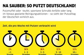 Alfred Kärcher SE & Co. KG: Na sauber: So putzt Deutschland / Forsa-Umfrage im Auftrag von Kärcher