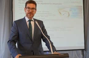 REFA-Institut e.V.: REFA-Institut: Flexibilität ist ein entscheidender Erfolgsfaktor in der digitalisierten Arbeitswelt