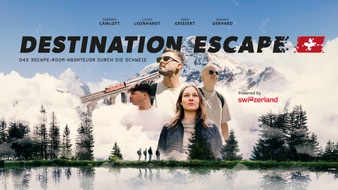 Schweiz Tourismus: Destination Escape: Rätsel-Dokumentarserie bald bei Prime Video