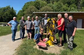 ADAC Hessen-Th&uuml;ringen e.V.: ADAC installiert Radservice-Station in Grasellenbach -  Pressemeldung