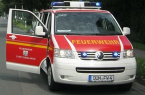 Feuerwehr Dinslaken: FW Dinslaken: Gasaustritt