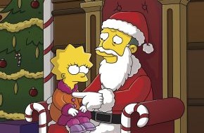 ProSieben: Es weihnachtet schwer in Springfield! Der "Simpsons-Weihnachts-Marathon", am 24. Dezember 2008 ab 17.20 Uhr auf ProSieben
