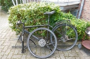 Polizeiinspektion Celle: POL-CE: Celle / Ehlershausen - Fahrrad sucht seinen Eigentümer
