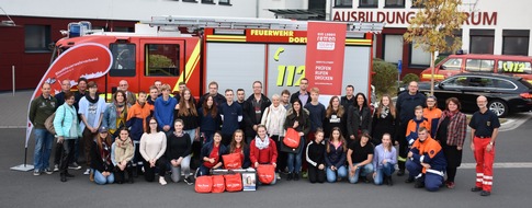 Feuerwehr Dortmund: FW-DO: Woche der Wiederbelebung -
Abschlussveranstaltung am Ausbildungszentrum