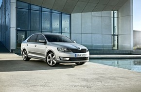 Skoda Auto Deutschland GmbH: Der neue SKODA Rapid gewinnt Platz drei beim Goldenen Lenkrad 2012 (BILD)