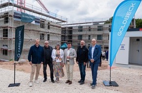 Carestone Group GmbH: Richtfest in Gunzenhausen: Carestone realisiert Pflegequartier in elementierter Bauweise