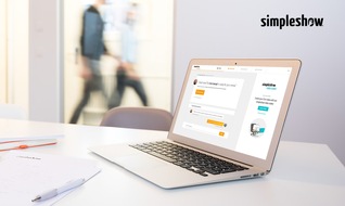 simpleshow GmbH: Erklärvideo-Plattform simpleshow führt digitales Service-Portal ein