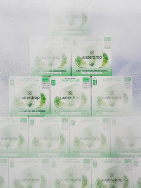 FROSTED LIME - Eiskalte Erfrischung mit der neuen Limited Edition von waterdrop®