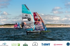 Act Agency GmbH: Sebastian Kördel vom Bodensee weiter in den Top Ten an Tag 9 des Mercedes-Benz Windsurf World Cup Sylt 2019