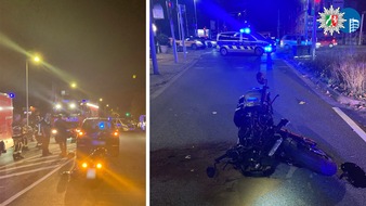 Polizeipräsidium Oberhausen: POL-OB: Straßensperrung nach schwerem Verkehrsunfall