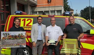 Feuerwehr Konstanz: FW Konstanz: Letzter Arbeitstag für Feuerwehrkommandant Bernd Roth