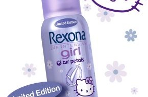 Unilever Deutschland GmbH: Mit Hello Kitty den ganzen Tag gut duften - Rexona girl macht es möglich!