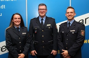 Polizeipräsidium Rheinpfalz: POL-PPRP: Führungswechsel bei der Polizeiinspektion Ludwigshafen 2
