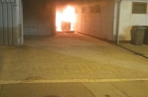 Polizeipräsidium Rheinpfalz: POL-PPRP: Brand bei einer Betonfirma