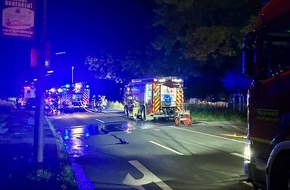 Feuerwehr Recklinghausen: FW-RE: Brand einer Gartenlaube - keine Verletzten