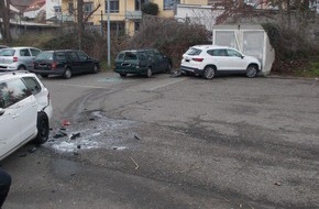Polizeidirektion Neustadt/Weinstraße: POL-PDNW: Verkehrsunfall auf Parkplatz eines Einkaufsmarktes, vier Fahrzeuge beschädigt