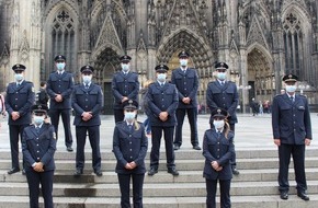 Bundespolizeidirektion Sankt Augustin: BPOL NRW: Nachwuchs bei der Bundespolizei in Köln: 18 neue Einsatzkräfte an Flughafen und Bahnhof