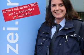 Polizei Mettmann: POL-ME: Polizei-Personalwerberin kommt 2019 noch einmal ins BIZ ! - Mettmann / Kreis Mettmann - 1912027