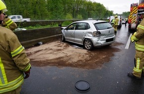 Feuerwehr Ratingen: FW Ratingen: Verkehrsunfall Eingeklemmte Person