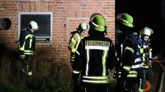 Kreisfeuerwehrverband Segeberg: FW-SE: Brand eines Landwirtschaftlichen Gebäudes