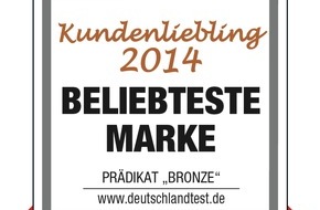 Swiss Life Deutschland: Swiss Life Deutschland als "Kundenliebling 2014" ausgezeichnet (FOTO)