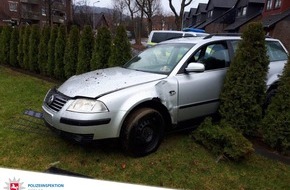 Polizeiinspektion Goslar: POL-GS: Pressemeldung der Polizeiinspektion Goslar vom Dienstag, 22.02.2022