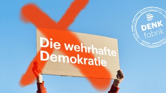 Deutschlandradio: "Die wehrhafte Demokratie“ – Start für die Denkfabrik 2023