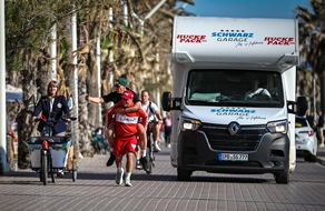 REKORD-INSTITUT f&uuml;r DEUTSCHLAND: Neuer RID-Weltrekord: Alexander Knappe holt sportliche Bestleistung auf &raquo;Huckepack Tour&laquo; (46 Kilometer)